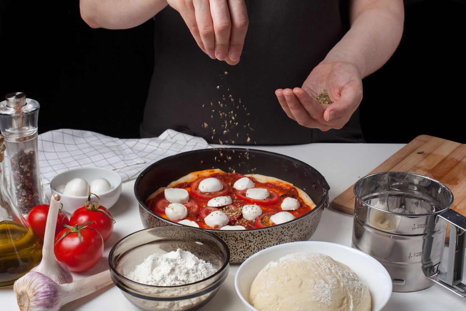 Traditional Pizza Salt and Seasoning Ingredients